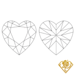diamant coeur 10 carats D VVS1 GIA