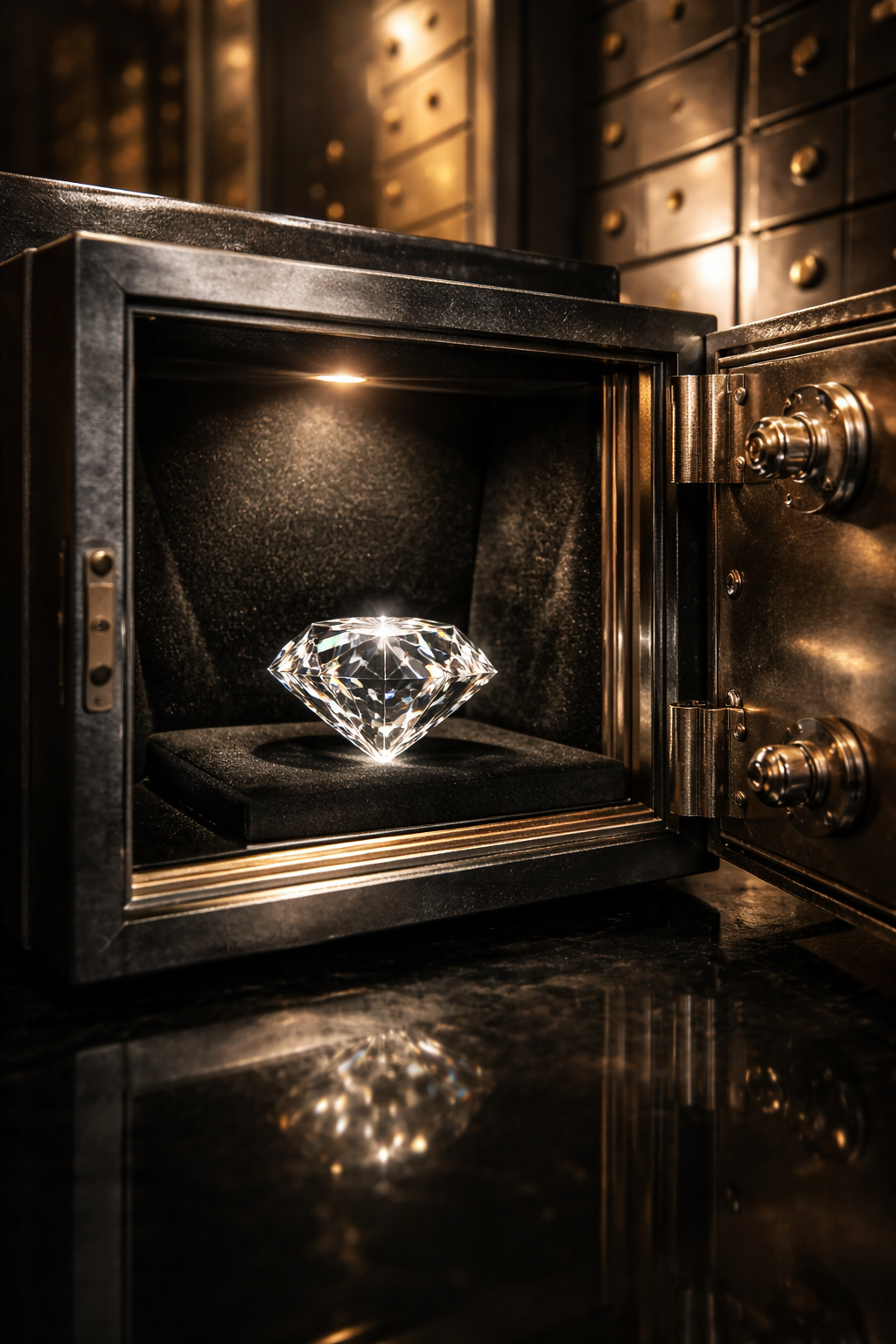 diamant investissement coffre sécurisé achat diamant haut de gamme certifié